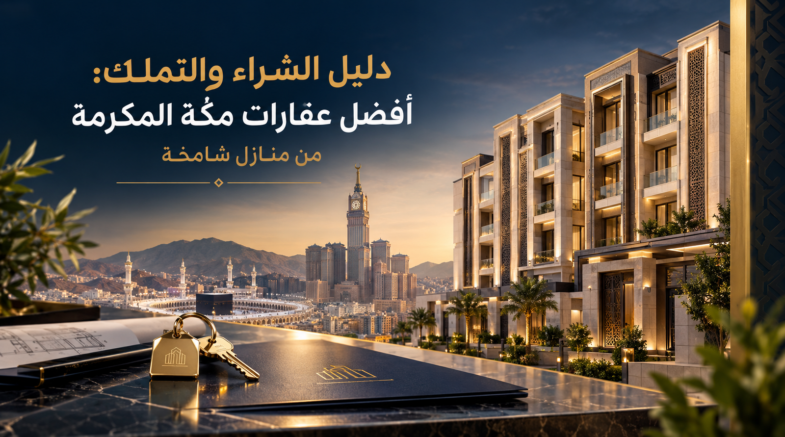 دليل الشراء والتملك: أفضل عقارات مكة المكرمة من منازل شامخة