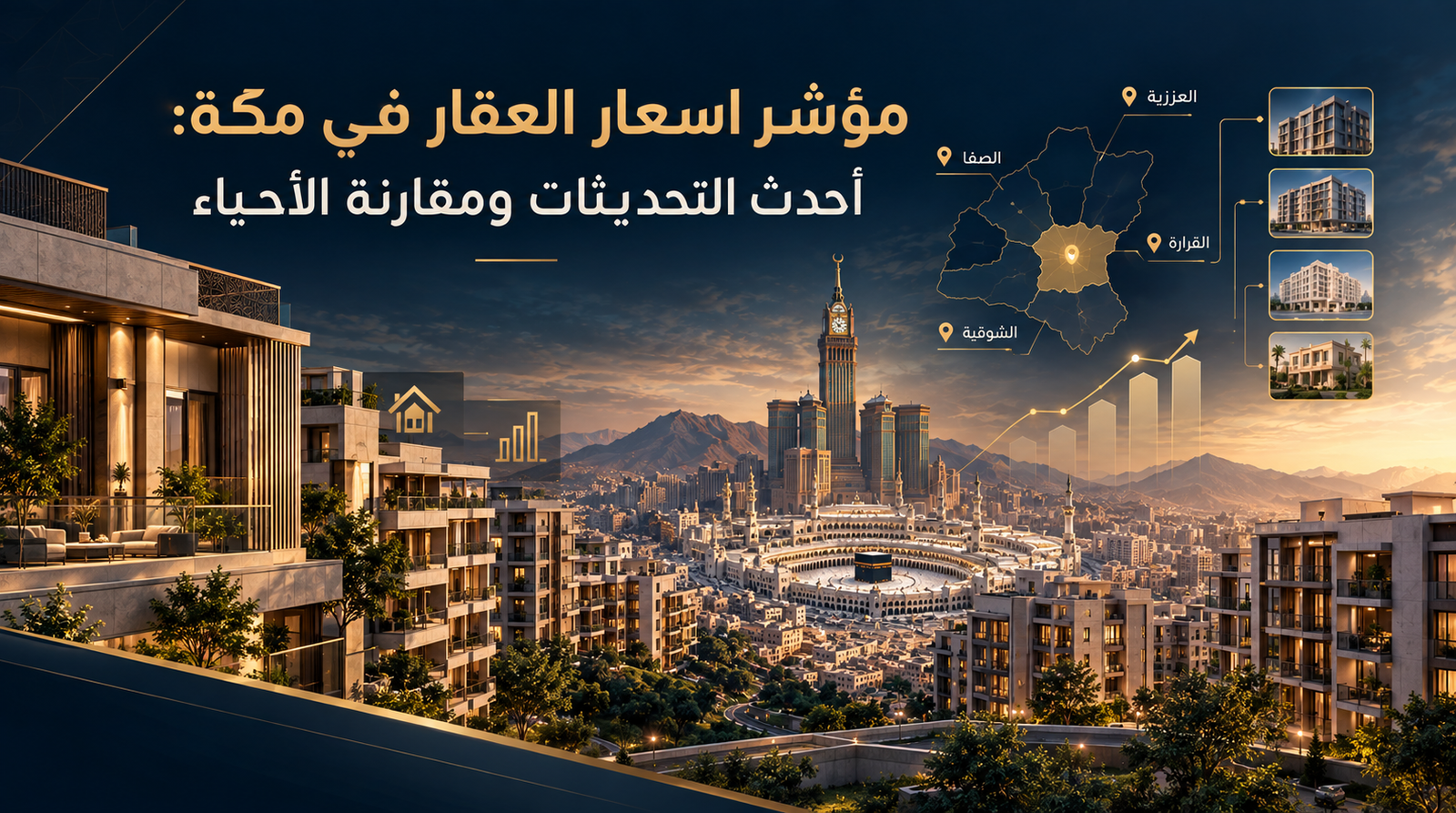 مؤشر اسعار العقار في مكة أحدث التحديثات ومقارنة الأحياء